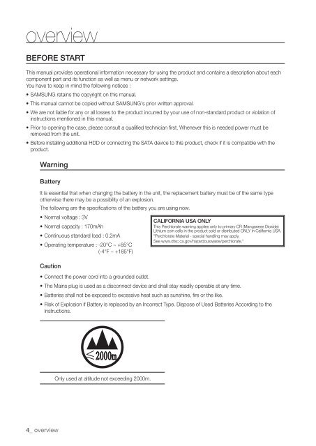 Samsung SRN-1000 Network Video Recorder User Manual - Use-IP