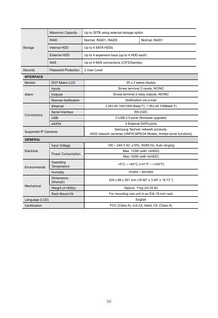 Samsung iPOLiS SRN-3250 User Manual - Use-IP