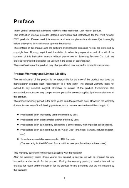 Samsung iPOLiS SRN-3250 User Manual - Use-IP