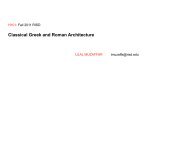Greco-Roman Architecture