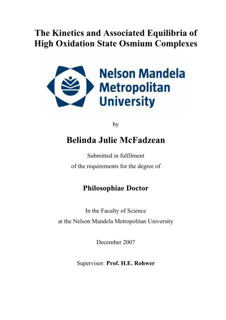 Belinda Julie McFadzean.pdf - Nelson Mandela Metropolitan ...