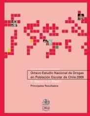 Octavo Estudio Nacional de Drogas en Población Escolar ... - Senda