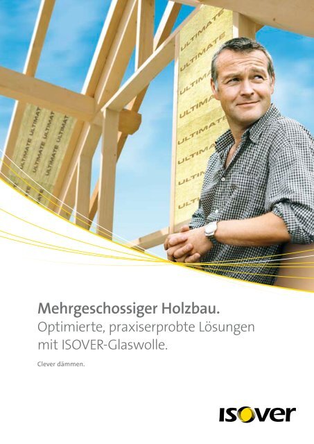 Mehrgeschossiger Holzbau. - Isover