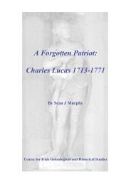 A Forgotten Patriot: Charles Lucas 1713-1771 - Eircom.net