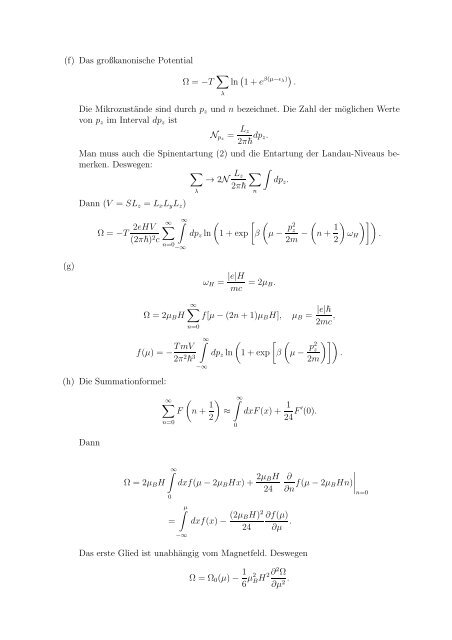 ¨Ubungen zur Theoretischen Physik F SS 11 ... - TKM