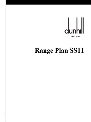 Range Plan SS11 - Главная - Montegrappa-shop