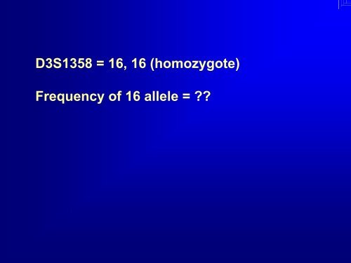 Intro to Forensic Statistics - Promega