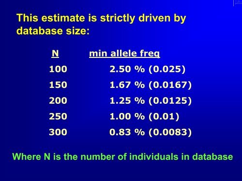 Intro to Forensic Statistics - Promega