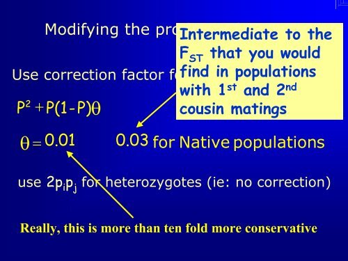 Intro to Forensic Statistics - Promega