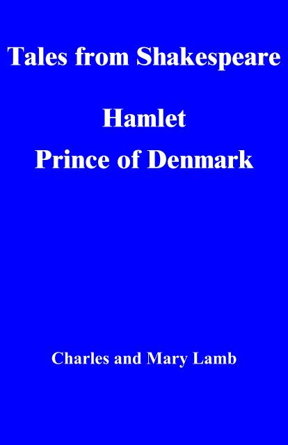 Tales from Shakespeare, Hamlet - RFL eBook Library