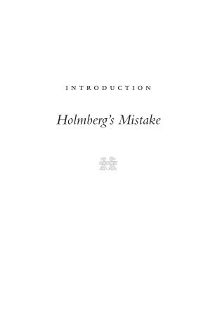 Holmberg's Mistake O - Charles C. Mann