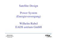 Wilhelm Rubel EADS astrium GmbH