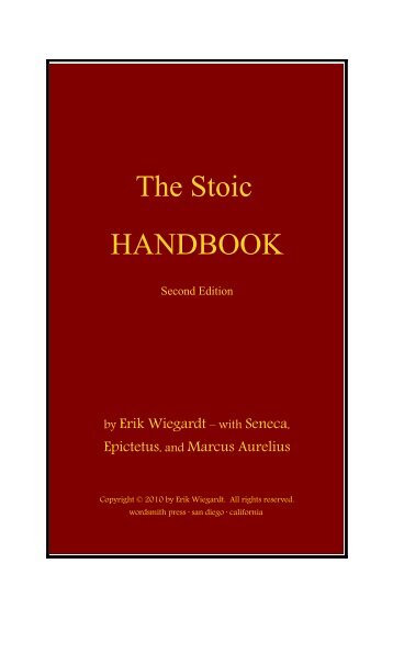 The Stoic HANDBOOK - New Stoa