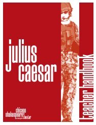 Julius Caesar • 2013 - Chicago Shakespeare Theater