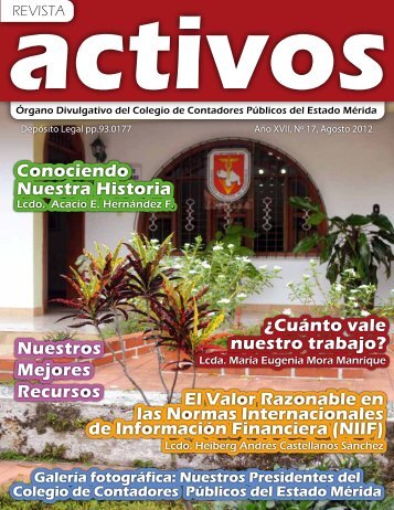 Conociendo Nuestra Historia - Colegio de Contadores Públicos del ...