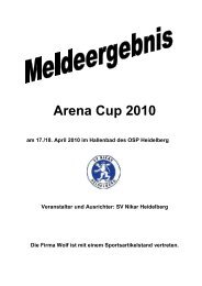 Arena Cup 2010