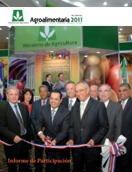 Informe Participación Ministerio de Agricultura en Agroalimentaria ...