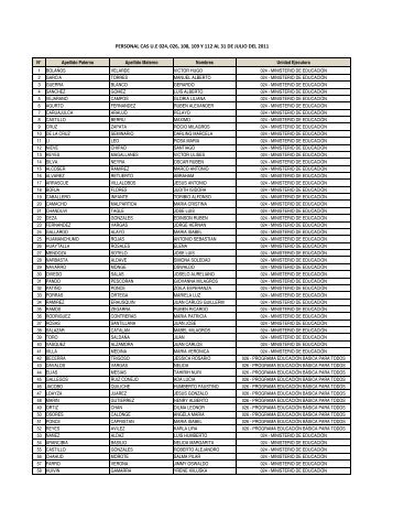 información - Ministerio de Educación