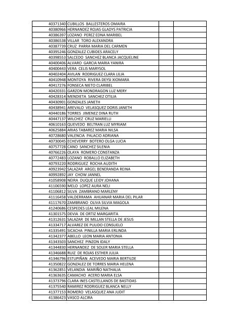 documento nombre cliente tipo identificacion ... - Proyectar Valores