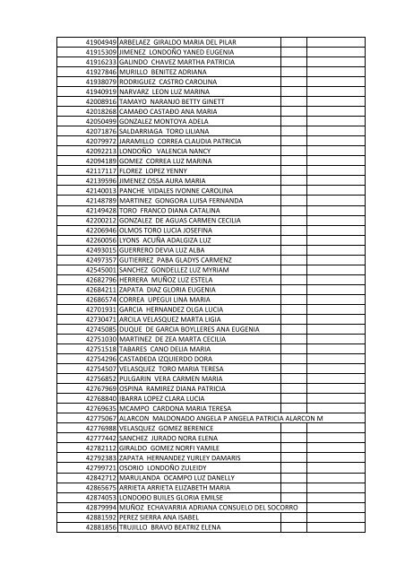 documento nombre cliente tipo identificacion ... - Proyectar Valores