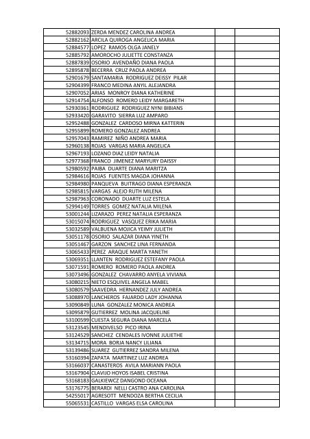 documento nombre cliente tipo identificacion ... - Proyectar Valores