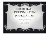 Peeping Tom Journalism