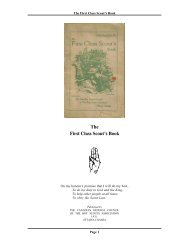 The First Class Scout's Book - The Dump - ScoutsCan.com