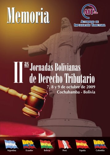 Segundas Jornadas Bolivianas de Derecho Tributario