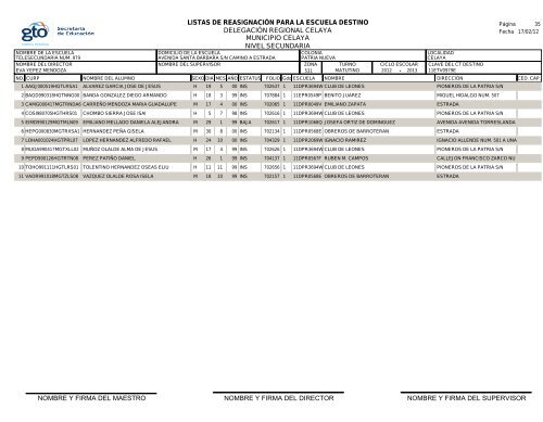 MUNICIPIO CELAYA DELEGACIÓN REGIONAL ... - USAE Celaya