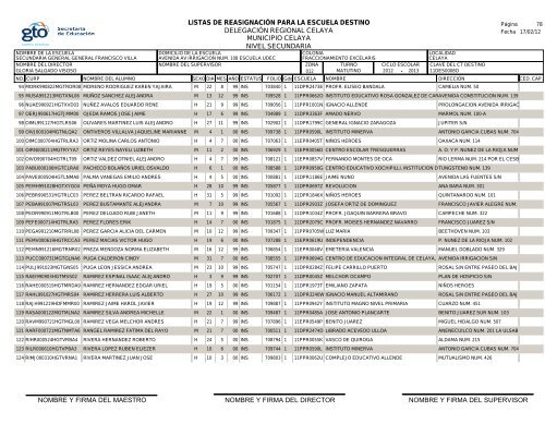 MUNICIPIO CELAYA DELEGACIÓN REGIONAL ... - USAE Celaya