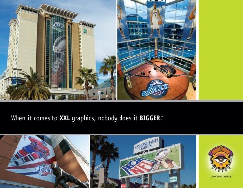 When it comes to XXL graphics, nobody does it BIGGER.™ - Vision ...