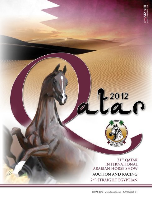 21st qatar international arabian horse show auction and ... - tutto arabi