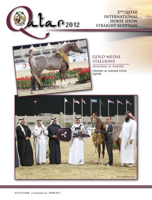 21st qatar international arabian horse show auction and ... - tutto arabi