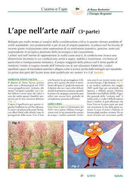 L'ape nell'arte naif - Apicoltura online