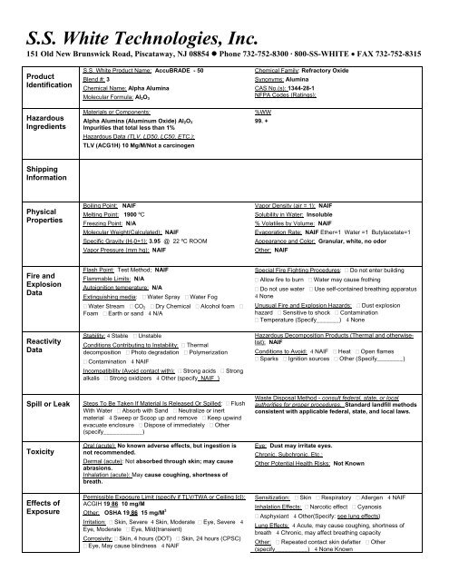 Http Www Vanairsystems Com Files Public Manuals Msds Aa Pdf