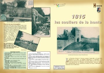 Tirés à Part n°92 - 1815 les souliers - Ville de Charleville-Mézières