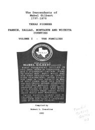 The Descendants of Mabel Gilbert 1797 - Stamper Family Project