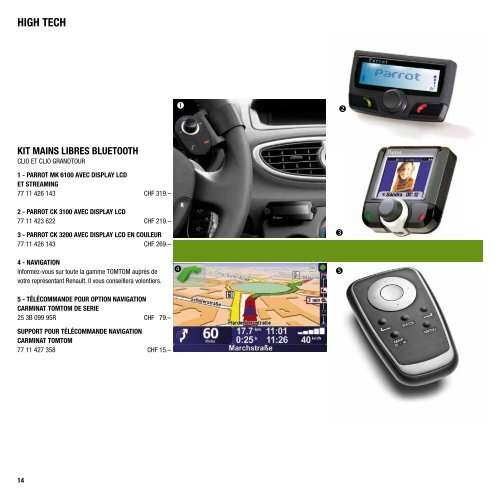 ACCESSOIRES nOuvEllE ClIO nOuvEllE ClIO GRAndtOuR