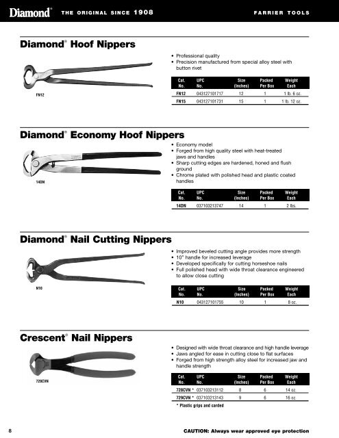 Horseshoes & Farrier Tools - Cooper Hand Tools