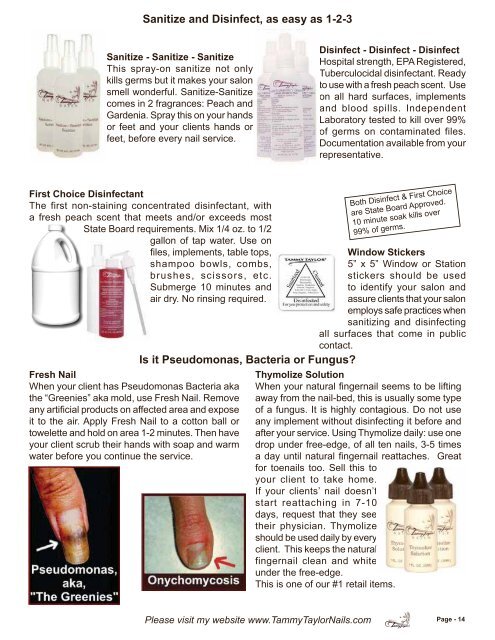 Tammy Taylor Nails Professional Catalog