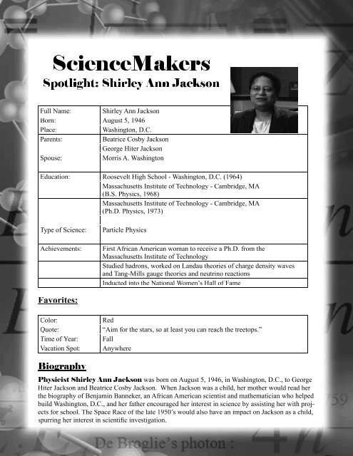 ScienceMakers Toolkit Manual - The History Makers