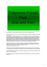 Tollymore Forest Park now and then - Department of Agriculture and ...