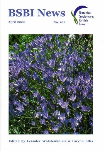 pdf 5.95 MB - BSBI Archive - Botanical Society of the British Isles