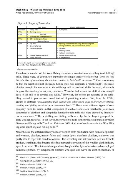 West Riding – Western Rhineprovince, 1790-1840: Diverse Paths to ...