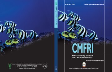 Scientific Publications-Layout.pmd - Eprints@CMFRI - Central ...