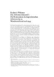 Roderich Wahsner Das Arbeitsrechtskartell— Die ... - Kritische Justiz