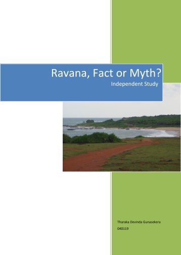 Ravana, Fact or Myth?Independent Study