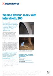 'Samco Raven' soars with Intershield 300 - International Marine ...