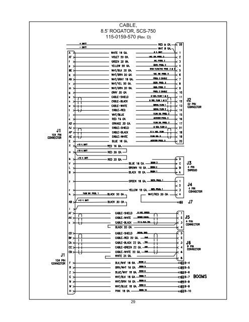 CABLE, 8 raven scs 4400 wiring diagram 