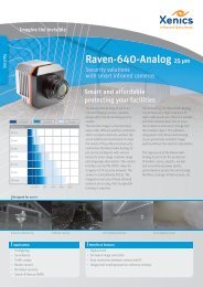 Raven-640-Analog 25 µm - XenICs